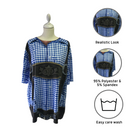 Euro Themed Costume Lederhosen Realistic Faux Blue Shirt