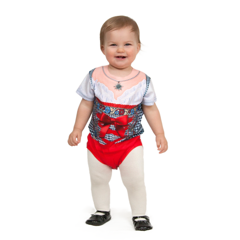 Euro Themed Costume Realistic Dirndl Snap Suit