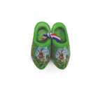 Deluxe Dutch Wooden Shoes Green