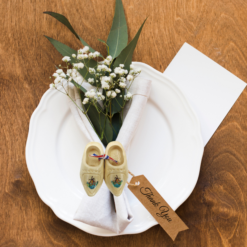 Carved Dutch Clog Wooden Shoes