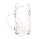 Stolzle Half Liter Dimpled Glass Beer Stein - OktoberfestHaus.com
 - 2