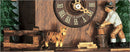 Schneider 10" Wood Chopper and Black Forest Dog German Cuckoo Clock - OktoberfestHaus.com
 - 2