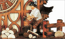 Schneider Black Forest 14" Musical Wood Choppers German Cuckoo Clock - OktoberfestHaus.com
 - 3