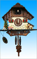 Black Forest Tall Chalet German Cuckoo Clock - OktoberfestHaus.com
