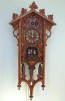 Schneider Black Forest 27" Musical Railroad House German Cuckoo Clock - OktoberfestHaus.com
