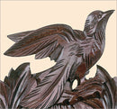 Schneider 14" 6 Leaves and 3 Birds Black Forest Honey Colored German Cuckoo Clock - OktoberfestHaus.com
 - 2