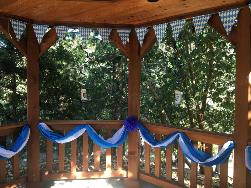 Oktoberfest Decoration Party Fabric Bunting - OktoberfestHaus.com
 - 2