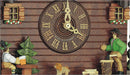 Schneider 13 Inch Wood Chopper and Beer Drinker Eight Day Musical German Cuckoo Clock - OktoberfestHaus.com
 - 2