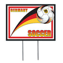 Beistle Plastic Yard Sign, 12-Inch by 16-Inch, Germany - OktoberfestHaus.com

