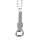 White Oktoberfest Themed Party Beads With Bottle Opener - OktoberfestHaus.com
 - 2