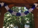 Blue and White Oktoberfest Pageant Garland Decoration 14 Feet - OktoberfestHaus.com
 - 2