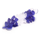 Blue and White Oktoberfest Tissue Garland Party Decorations 12 feet long - OktoberfestHaus.com
 - 1