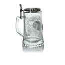 German Wedding Scene Glass Beer Stein - OktoberfestHaus.com
 - 2