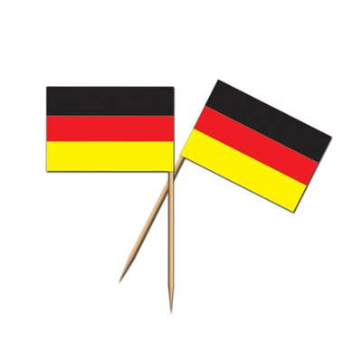 German Flag Picks (50/Pkg) - OktoberfestHaus.com
