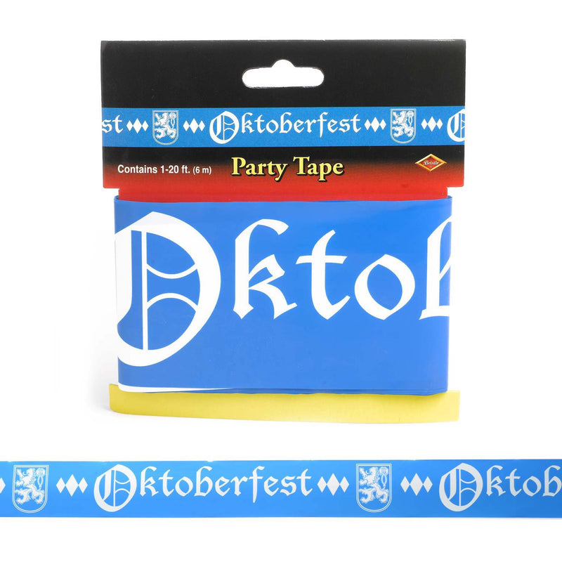 Oktoberfest Party Tape Party Accessory - OktoberfestHaus.com
 - 1