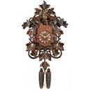 8-Day Cuckoo Clock With Intricate Hand-Carved Maple Leaves And Vines - OktoberfestHaus.com
