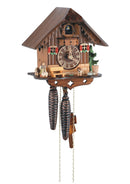 Schneider 8" Black Forest Wooden Hummel Style Girl German Cuckoo Clock - OktoberfestHaus.com

