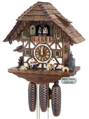 Schneider Black Forest 15" Musical Sawyer and Wood Chopper Eight Day Movement Cuckoo Clock - OktoberfestHaus.com