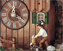 Schneider 12" Black Forest Wood Chopper Eight Day Movement German Cuckoo Clock - OktoberfestHaus.com
 - 3