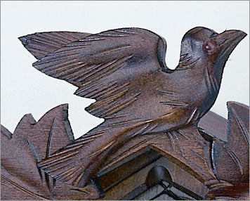 Schneider Black Forest 12" Antique Eight Day Movement German Cuckoo Clock - OktoberfestHaus.com
 - 2