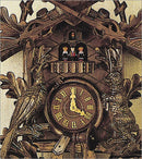 Schneider Black Forest 29" Musical Antique Hunter Theme Eight Day Movement German Cuckoo Clock - OktoberfestHaus.com
 - 3
