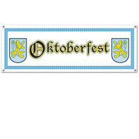 Oktoberfest Sign Banner Party Accessory - OktoberfestHaus.com
