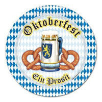 Oktoberfest Idea Paper Plates - OktoberfestHaus.com
