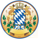 Oktoberfest 4 Pc. Coaster Set with Bayern Coat of Arms - OktoberfestHaus.com