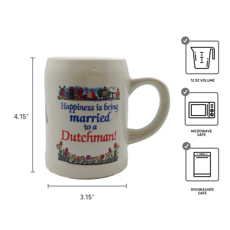 Dutch Coffee Mug: Married to a Dutchman