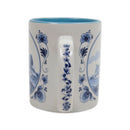 Delft Blue Dutch Windmill Coffee Cup