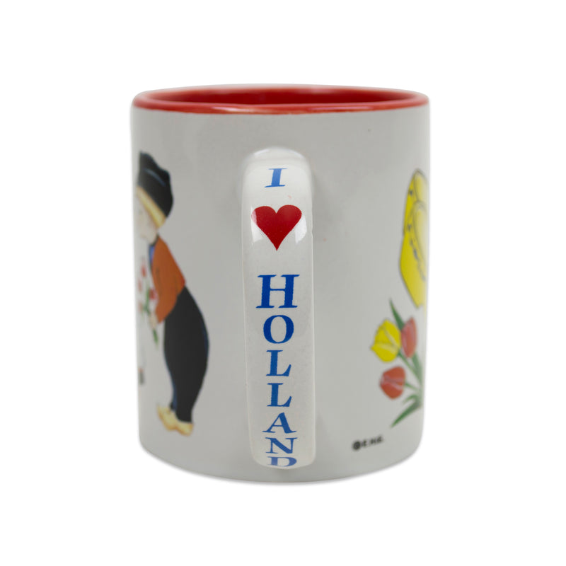 "I Love Holland" Dutch Themed Gift Novelty Coffee Cup