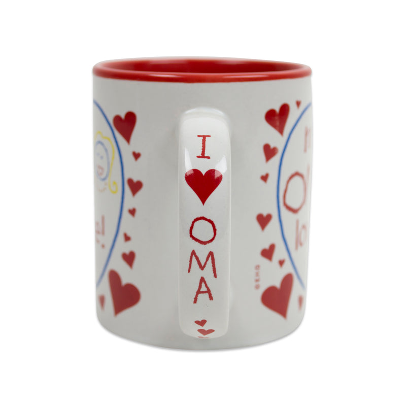 "My Oma Loves Me" Oma Gift Idea Coffee Cup