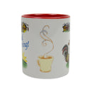 German Gift Idea Coffee Cup "Guten morgen"