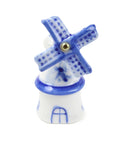 Blue & White Decorative Post Windmill - OktoberfestHaus.com
