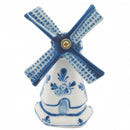Blue & White Decorative Windmill - OktoberfestHaus.com
 - 4