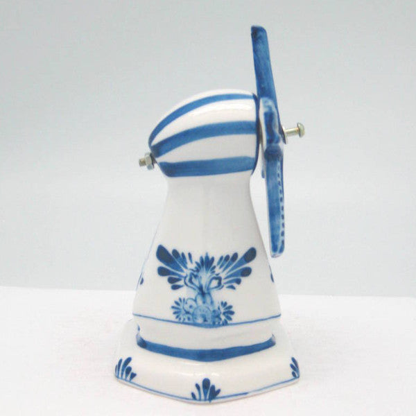Blue & White Decorative Windmill - OktoberfestHaus.com
 - 5