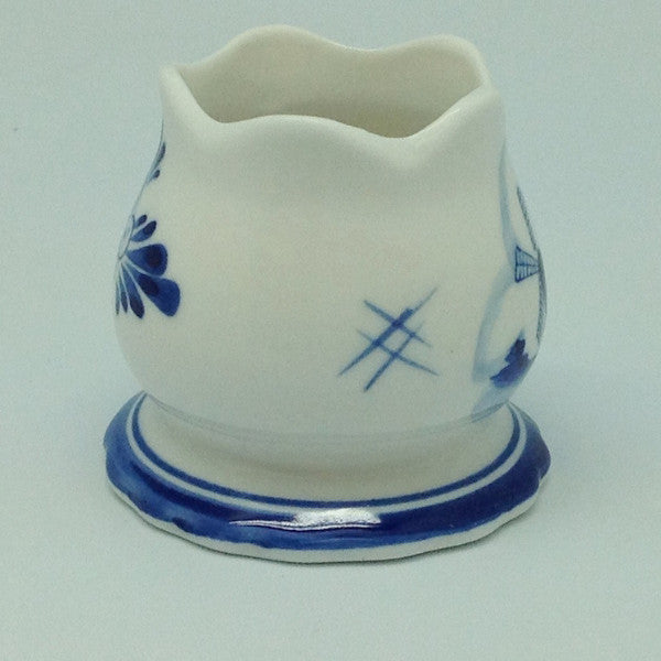Blue Votive Candles with Tulip Design - OktoberfestHaus.com
 - 3
