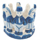 Blue Votive Candles with Dutch Children - OktoberfestHaus.com
 - 1