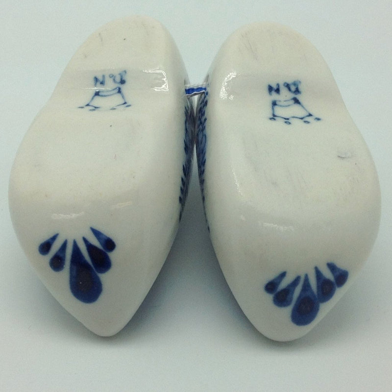 Delft Blue Wooden Clogs Pair with Windmill Design - 1.5 inches, 2.5 inches, 3 inches, 3.5 inches, 4 inches, 5 inches, 5.5 inches, Ceramics, CT-600, Decorations, Delft Blue, Dutch, Home & Garden, Netherlands, PS-Party Favors, PS-Party Favors Dutch, shoes, Size, Top-DTCH-A, Wooden Shoe-Ceramic, Wooden Shoes-Souvenir - 2 - 3 - 4 - 5 - 6