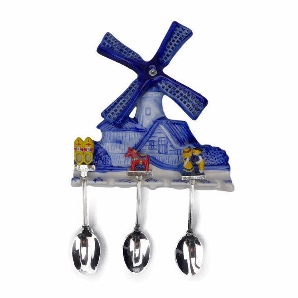 Kitchen Spoon Holder Delft Blue