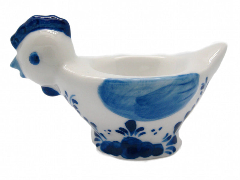 Egg Cup Holder: Delft Blue Chicken - OktoberfestHaus.com
 - 1