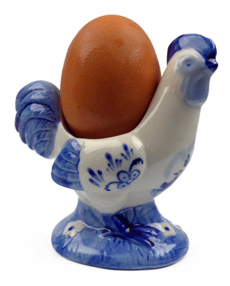 Egg Cup Holder Standing Color Ceramic Chicken - OktoberfestHaus.com
 - 1