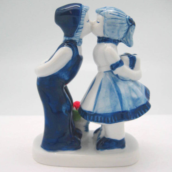 Ceramic Delft Blue Kiss with Tulips - OktoberfestHaus.com
 - 5