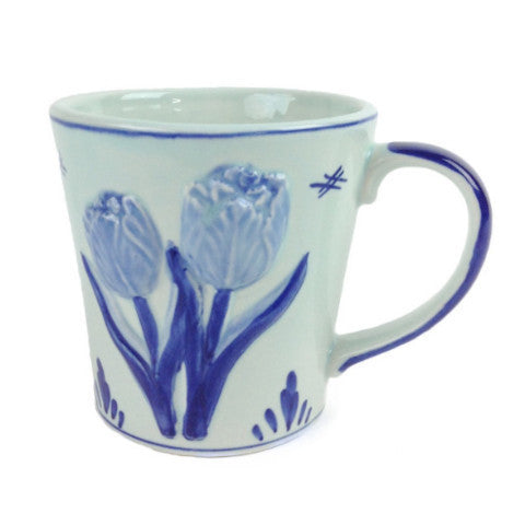 Deluxe Embossed Tulip Coffee Mug - OktoberfestHaus.com
