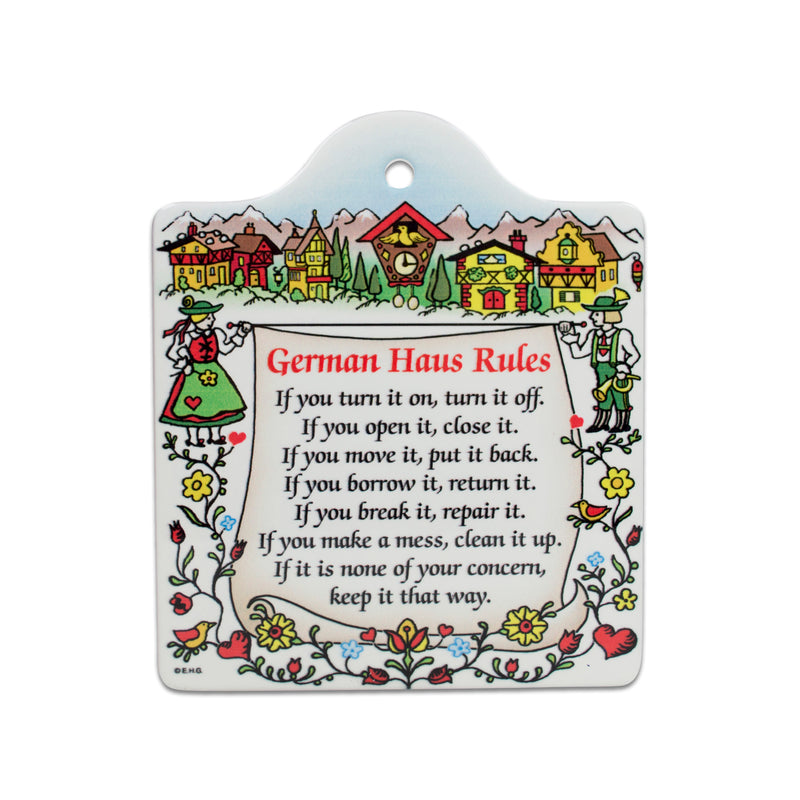 Decorative Ceramic Cheeseboard: Haus