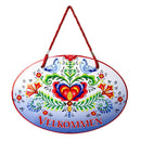 Door Signs: Velkommen Rosemaling & Lovebirds