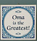 Gift For Oma: Oma The Greatest! - OktoberfestHaus.com
 - 1