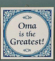 Gift For Oma: Oma The Greatest! - OktoberfestHaus.com
 - 1