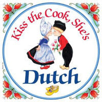 Decorative Wall Plaque: Kiss Dutch Cook... - OktoberfestHaus.com
 - 1