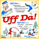 Uff Da Gift Idea Wall Tile - OktoberfestHaus.com
 - 1